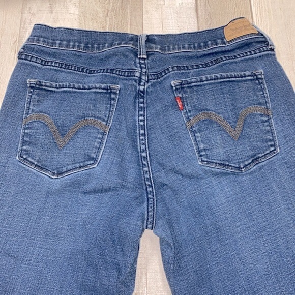 Levi’s 515 capris denim size 8 - Picture 7 of 8